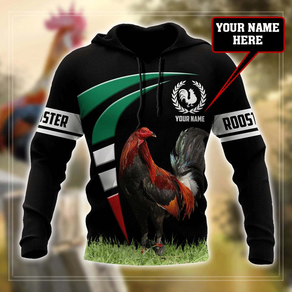 Personalized Rooster 3D Printed Unisex Shirts AM13052103