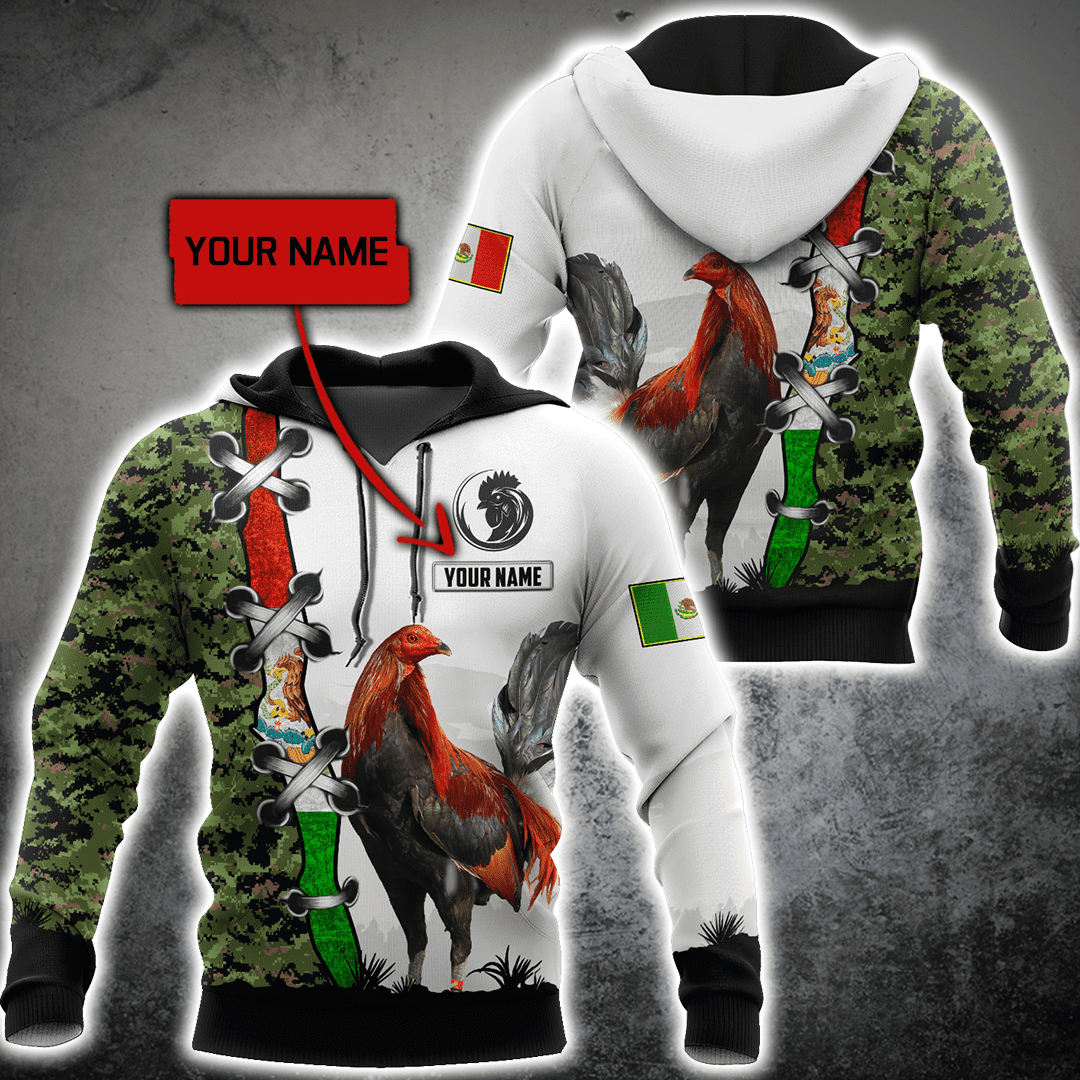 Personalized Mexican Rooster 3D Printed Unisex Shirts DD13052101