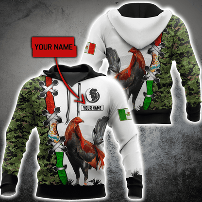 Personalized Mexican Rooster 3D Printed Unisex Shirts DD13052101