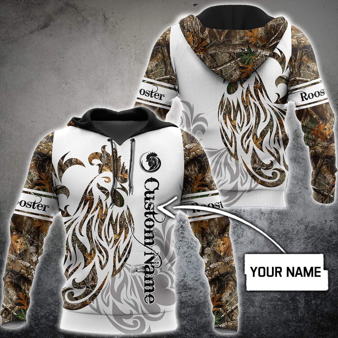 Personalized Rooster 3D Printed Unisex Shirts DD17052104