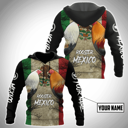 Personalized Rooster 3D Printed Unisex Shirts DA18052102