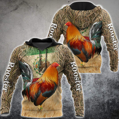 Rooster 3D Printed Unisex Shirts DD18052104