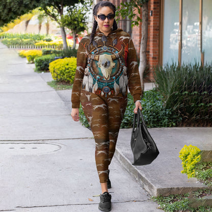 Native American 3D All Over Printed Legging + Hoodie