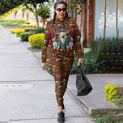 Native American 3D All Over Printed Legging + Hoodie