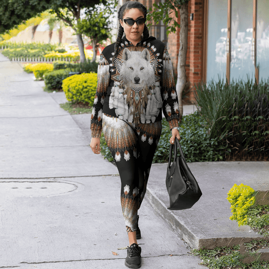 Native American 3D All Over Printed Legging + Hoodie