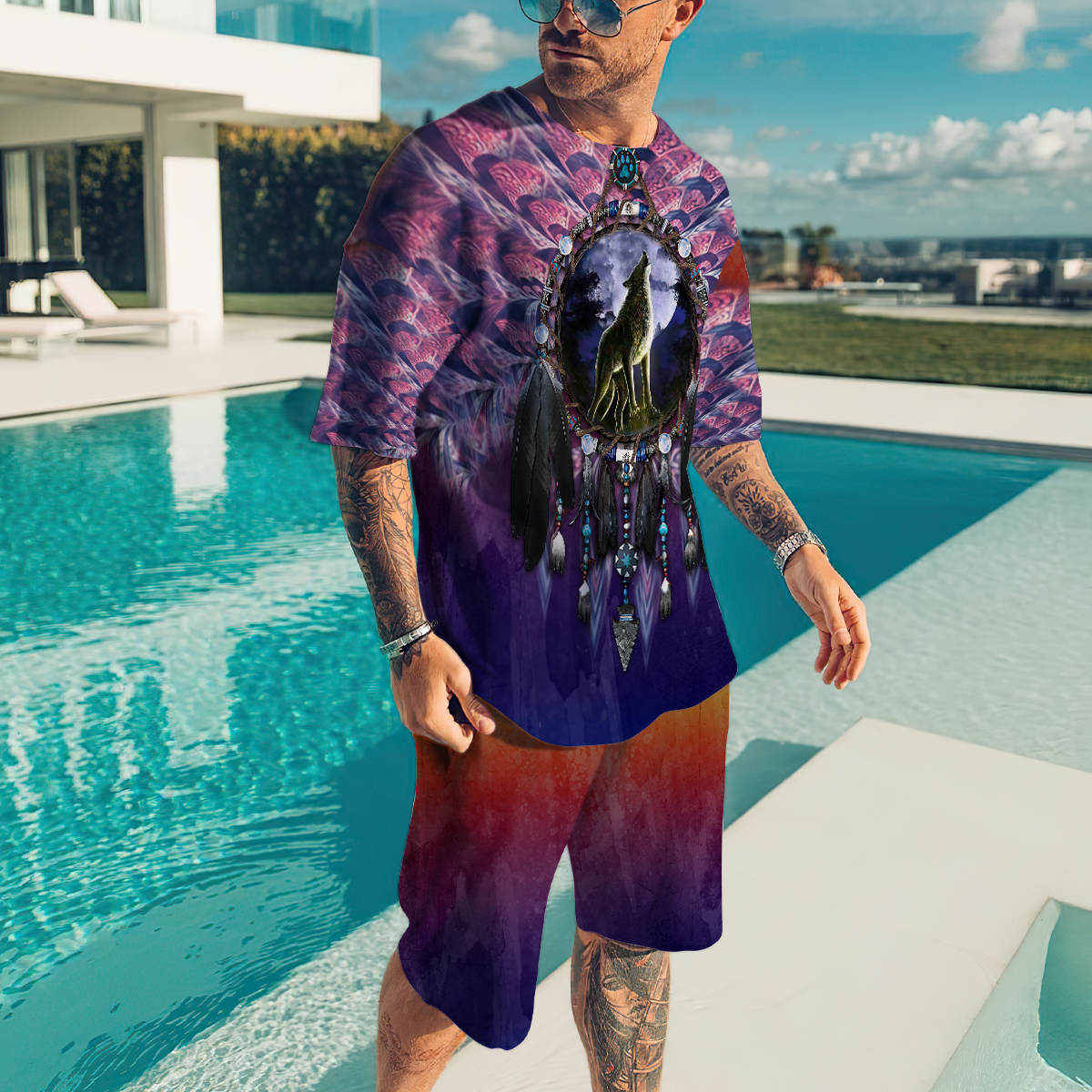 Native American 3D All Over Printed Unisex Shirts