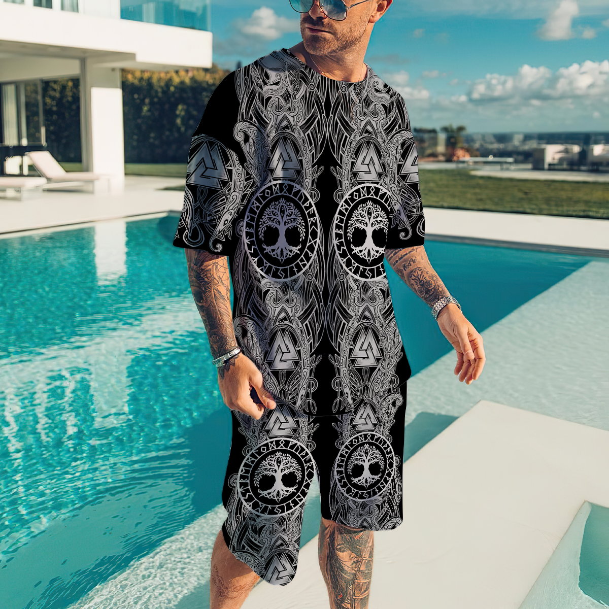 Viking Combo T-Shirt + Board Short