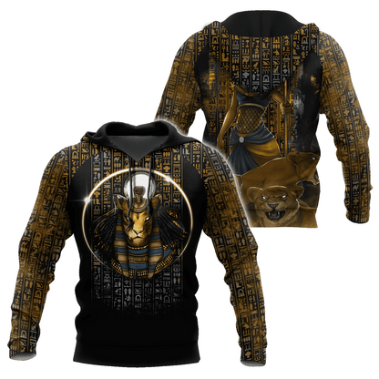 The Gods of Egypt - Sekhmet 3D All Over Printed Unisex Shirts
