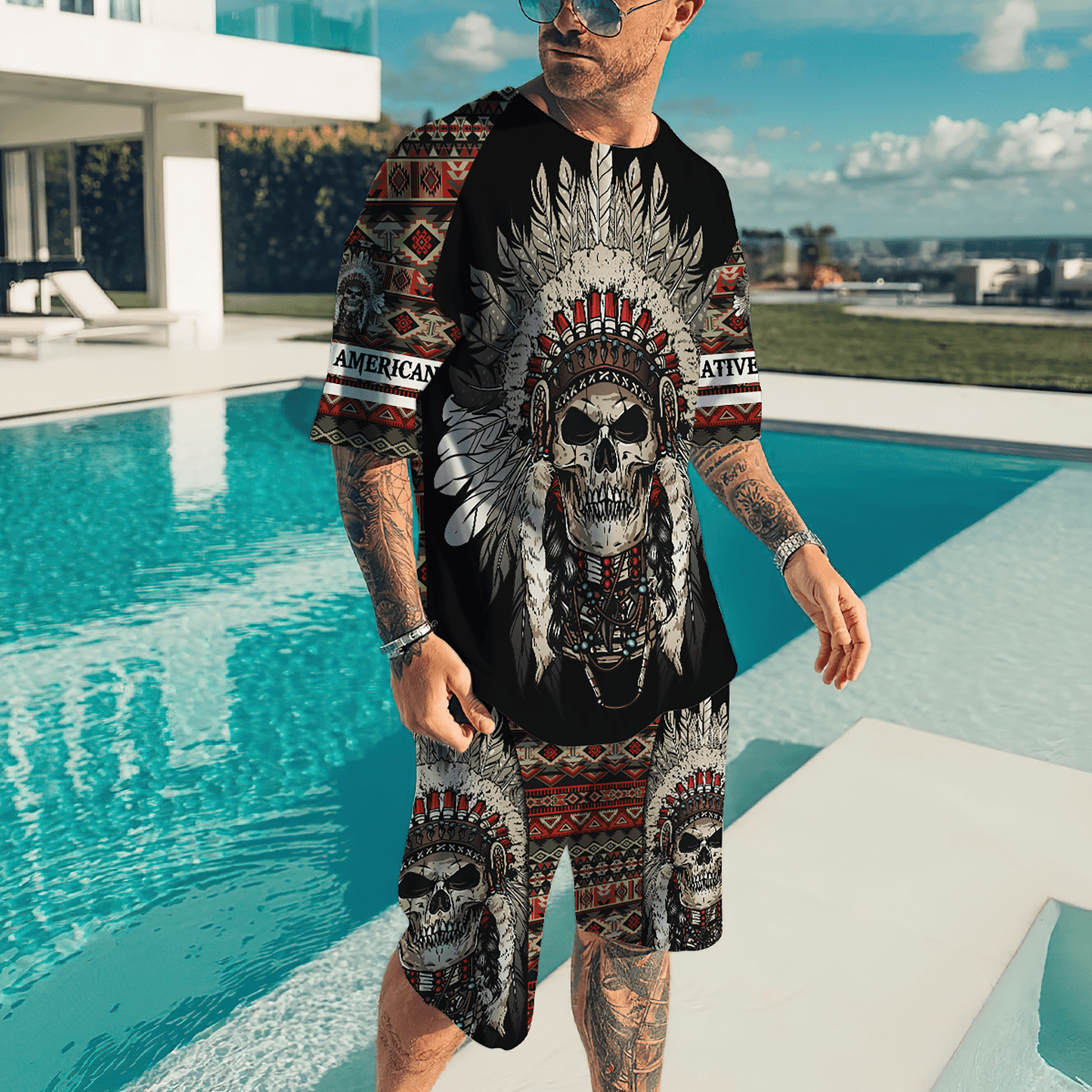 Native American 3D All Over Printed Unisex Shirts