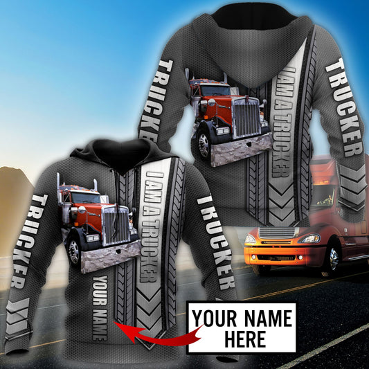 Premium Truck Driver Unisex 3D All Over Printed Shirts MEI