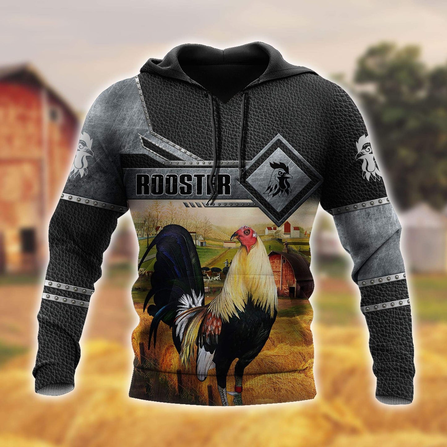 Rooster 3D Printed Unisex Shirts Pi31052103