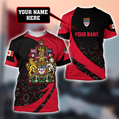 Personalized Name XT Canadian Day 3D All Over Printed Shirts AM26032106