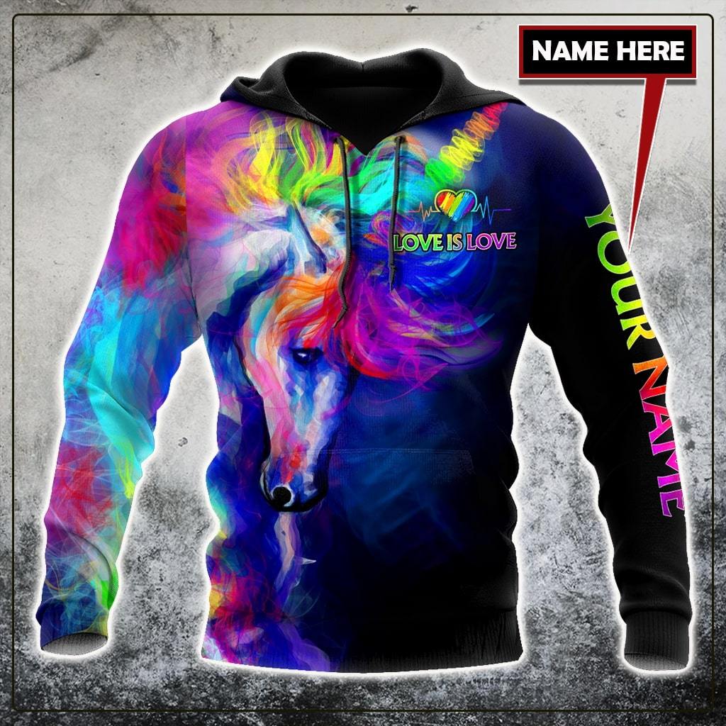 Custom Name XT Love is Love 3D Printed Shirt TNA31052102VH