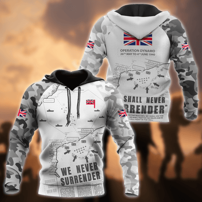Remembrance Day Lest We Forget 3D All Over Printed Unisex Shirts