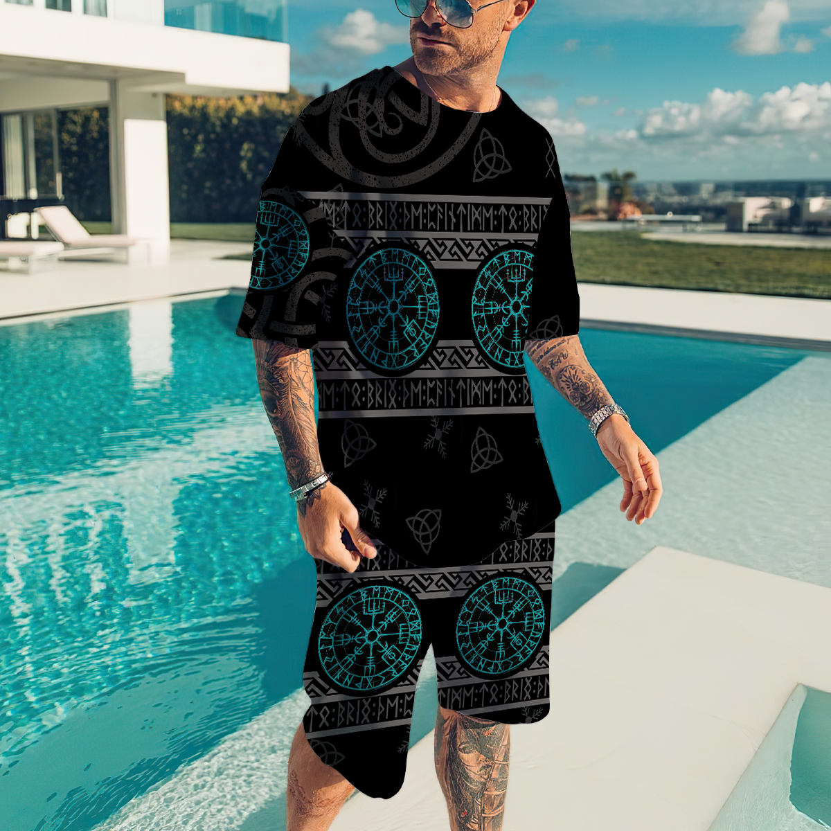 Viking Combo T-Shirt + Board Short