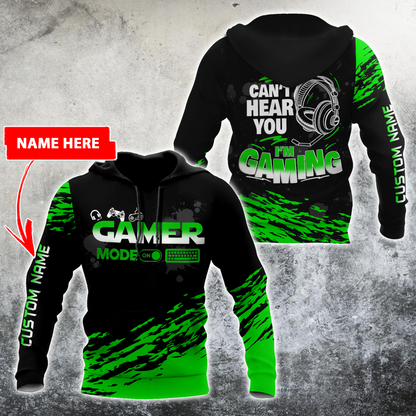 Can't Hear You I'm Gaming Personalized Name PD29042101