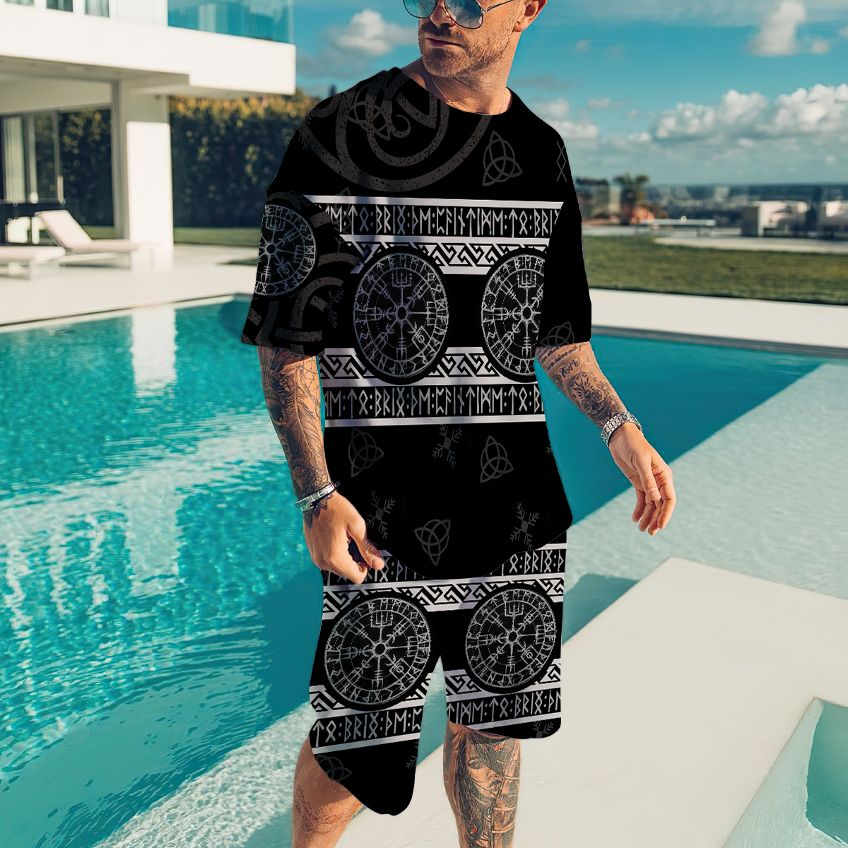Viking Combo T-Shirt + Board Short