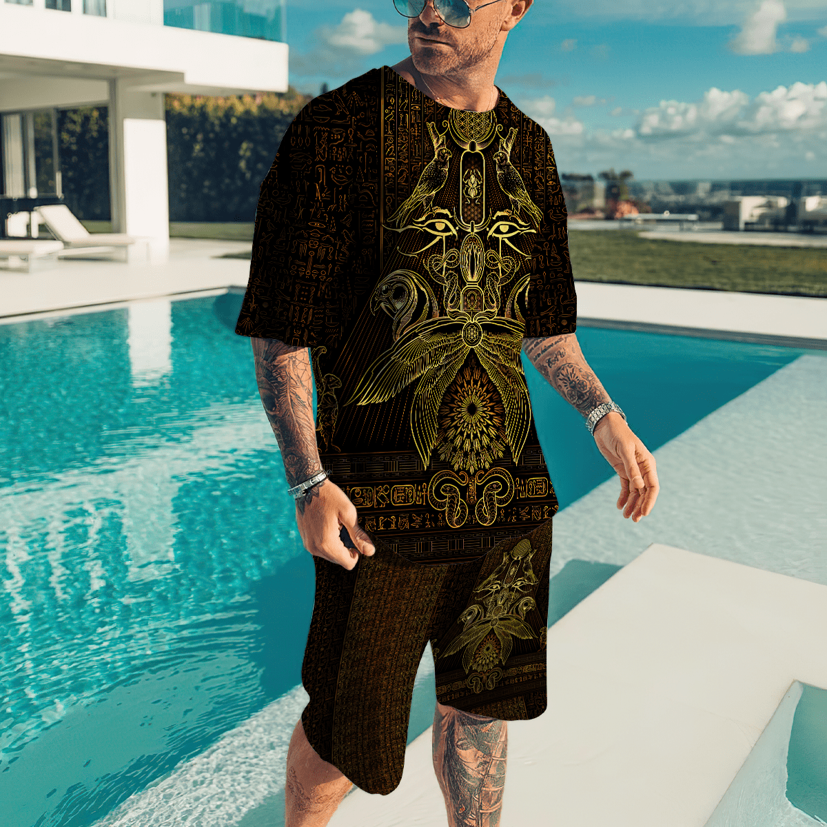 Ancient Egypt 3D All Over Printed Unisex Shirts