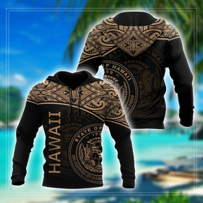 Hawaii 3D All Over Printed Unisex Shirts