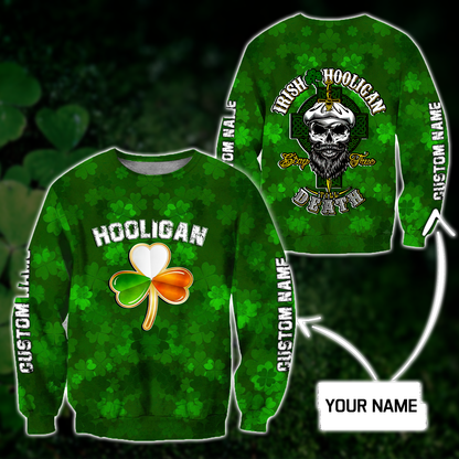 3D All Over Printed Irish St Patrick Day Unisex Shirts Custom Name XT MH17022102