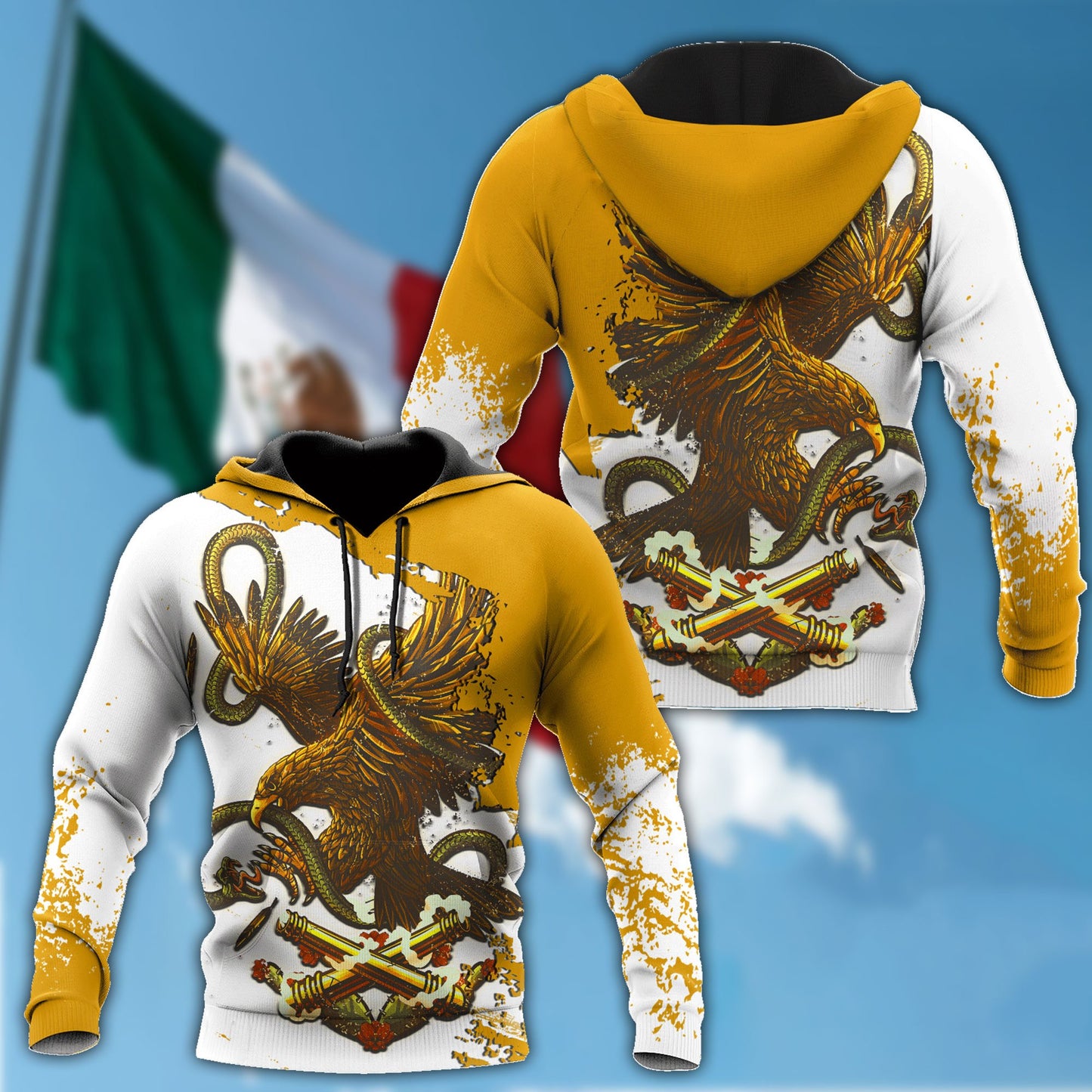 Mexico 3D All Over Printed Unisex Shirts