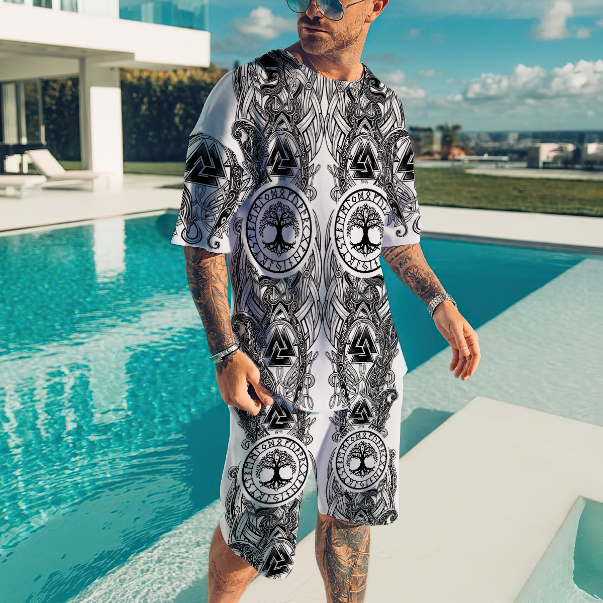 Viking Combo T-Shirt + Board Short