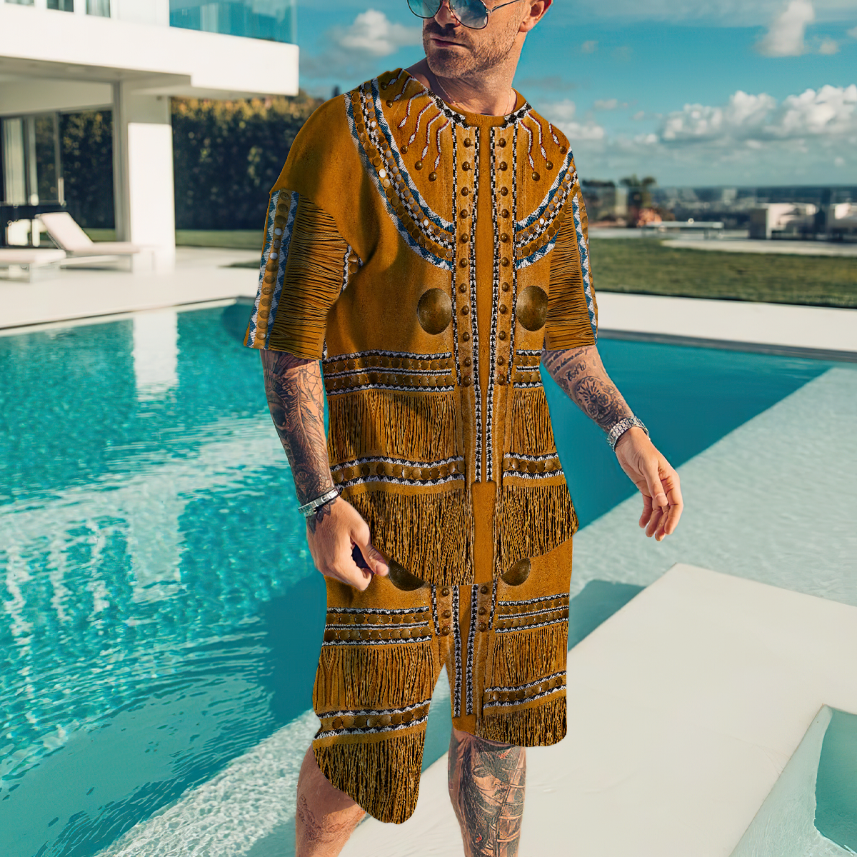 Native American 3D All Over Printed Unisex Shirts