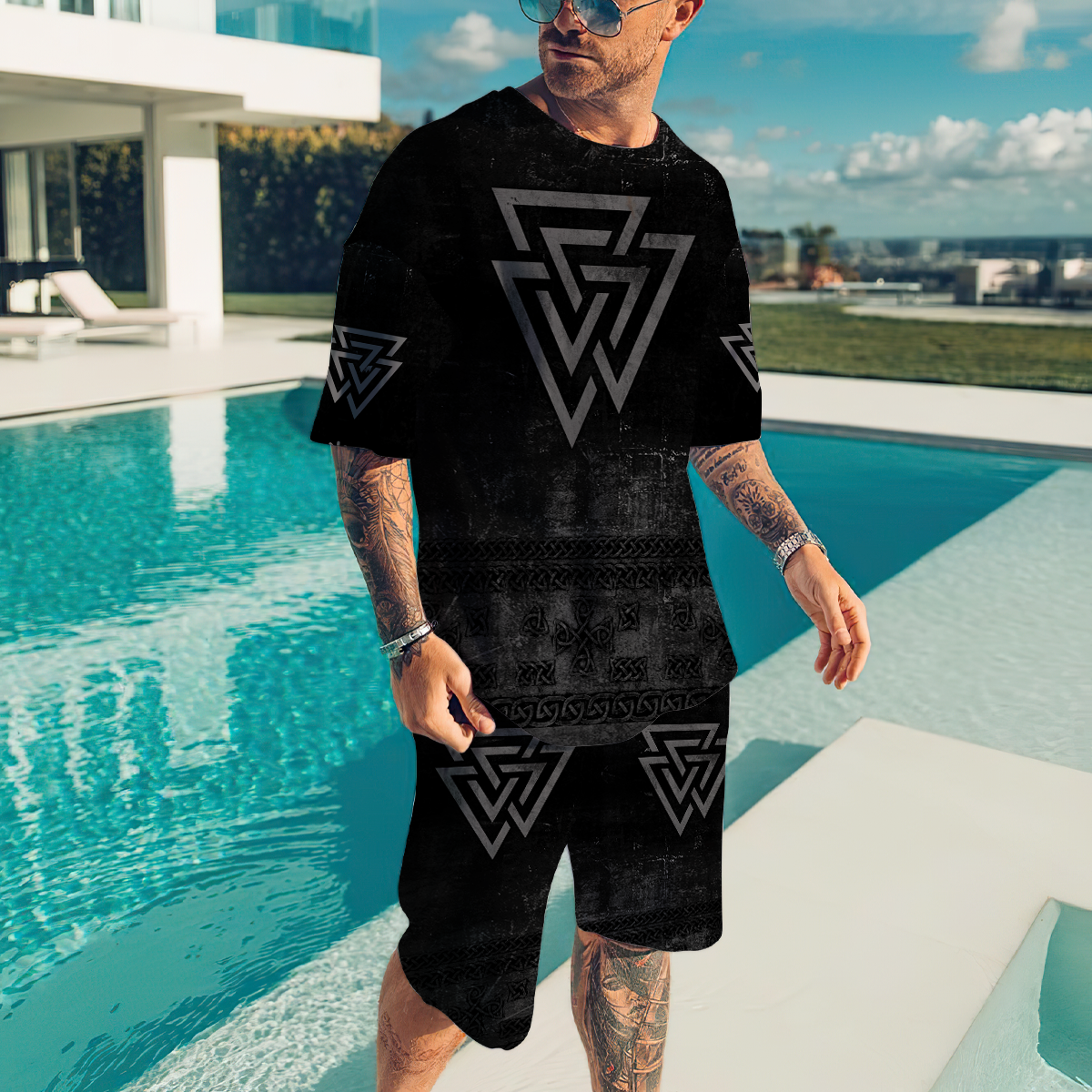 Viking Combo T-Shirt + Board Short