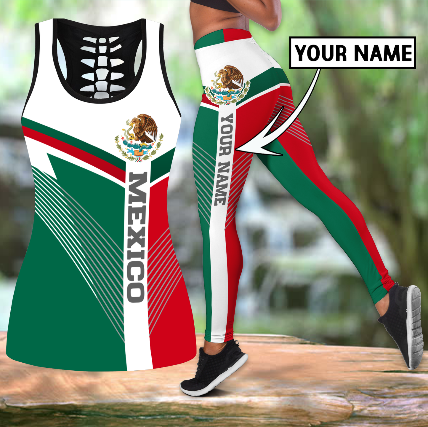 Love Mexico Combo Legging+ Tank Top