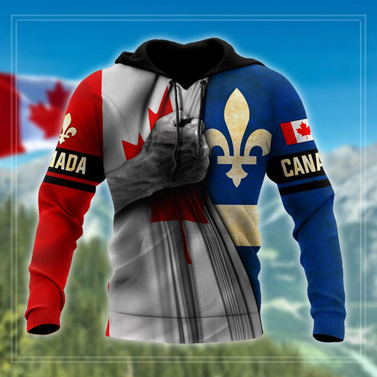 Quebec 3D Printed Shirts AM12042107