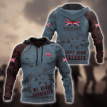 Remembrance Day Lest We Forget 3D All Over Printed Unisex Shirts