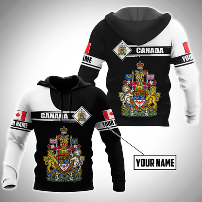 Custom Name XT Canada Day 3D Printed shirts