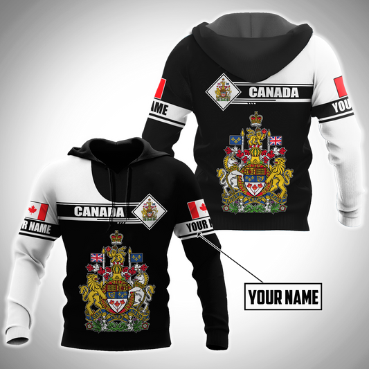 Custom Name XT Canada Day 3D Printed shirts
