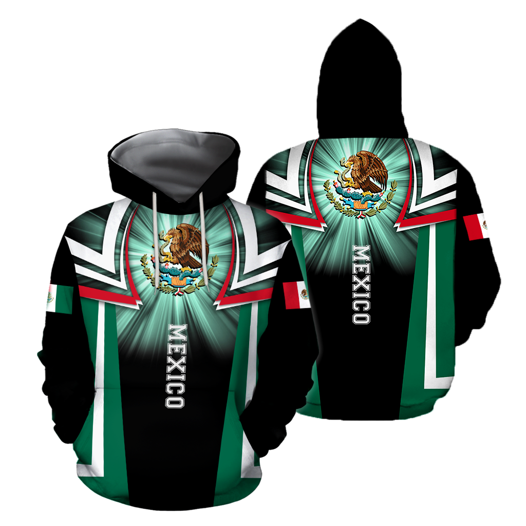 Mexico 3D All Over Printed Unisex Hoodie