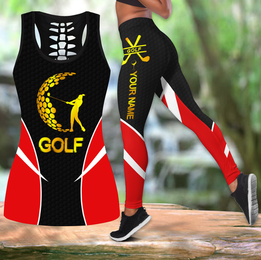 Custom Name  XT Golf Lover Combo Legging Tanktop SN29042102