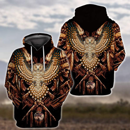 Native American 3D All Over Printed Unisex Shirts