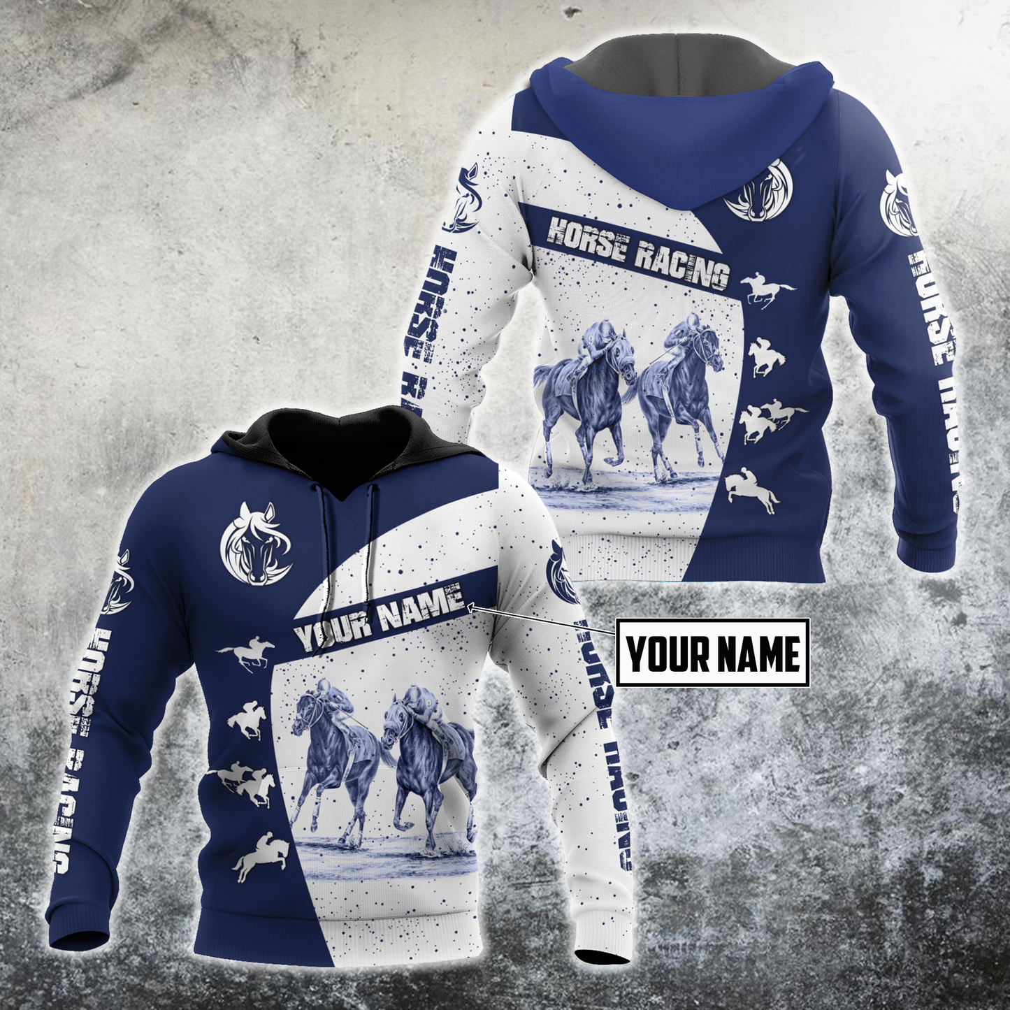 Personalized Horse Racing 3D All Over Printed Shirts For Men And Women TN