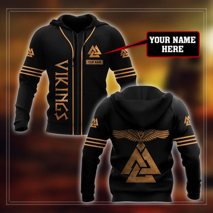 Personalized Premium Viking 3D Printed Unisex Shirts AM15042104