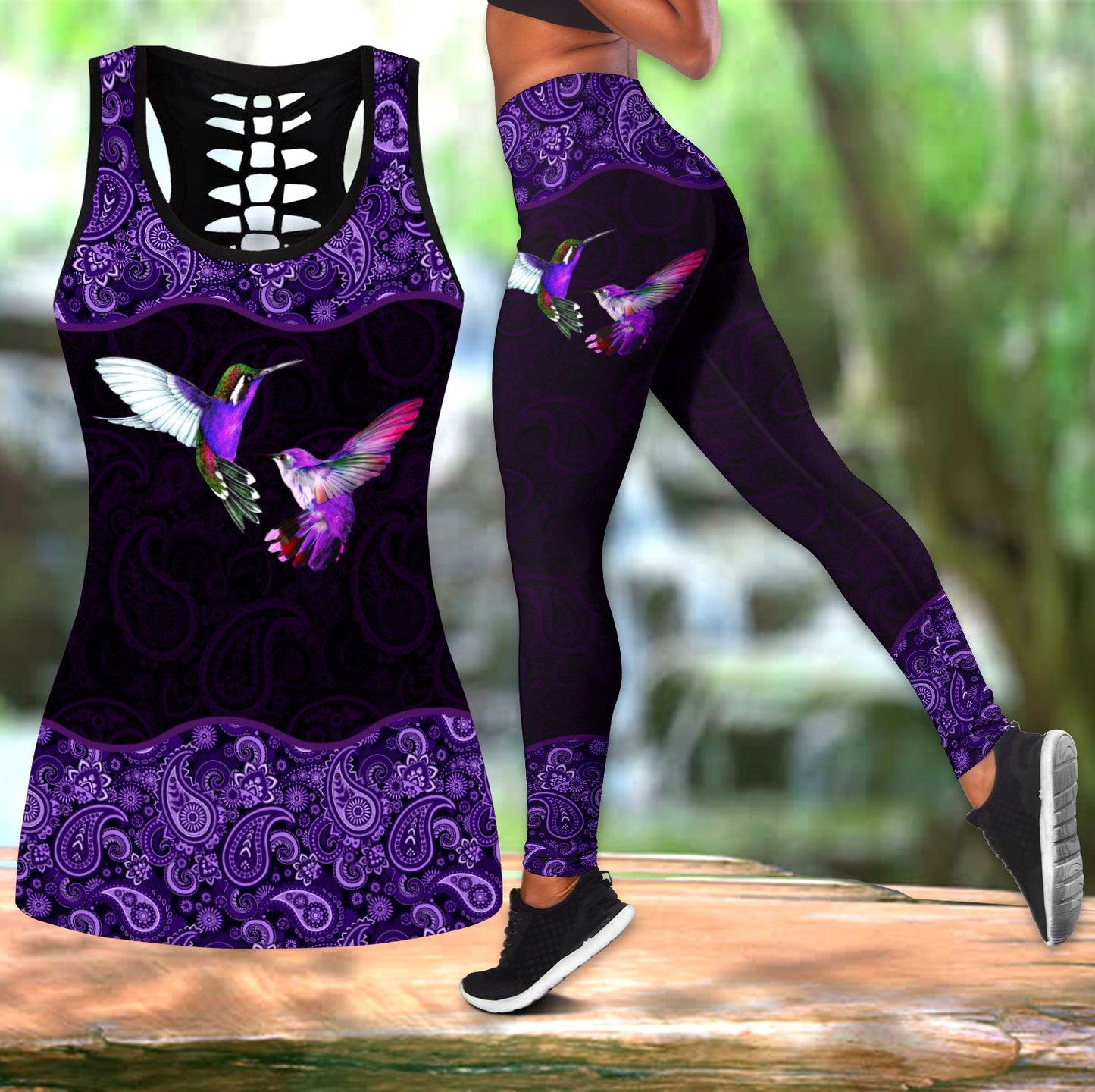 Hummingbird Combo Legging Tank NTN15052101