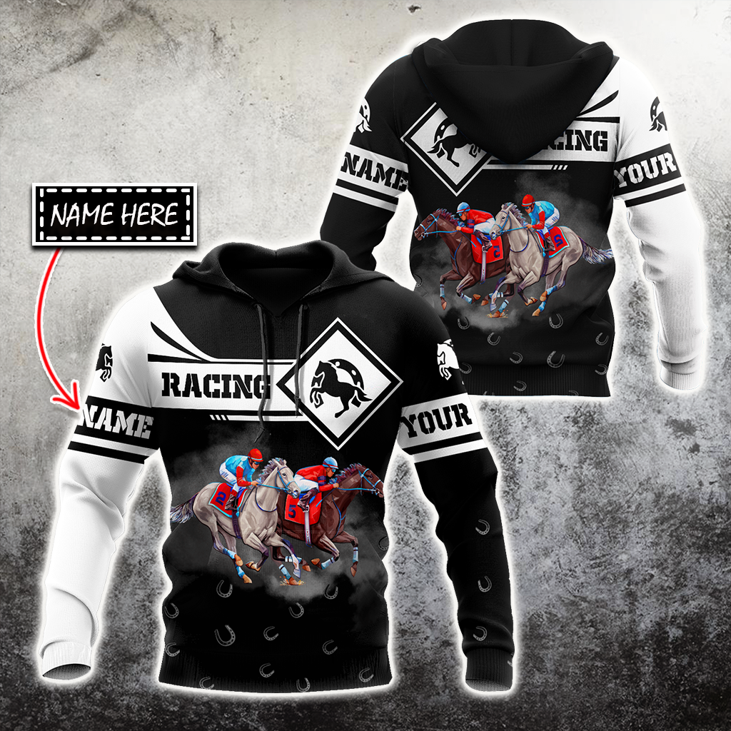 Personalized Horse Racing 3D All Over Printed Unisex Shirts