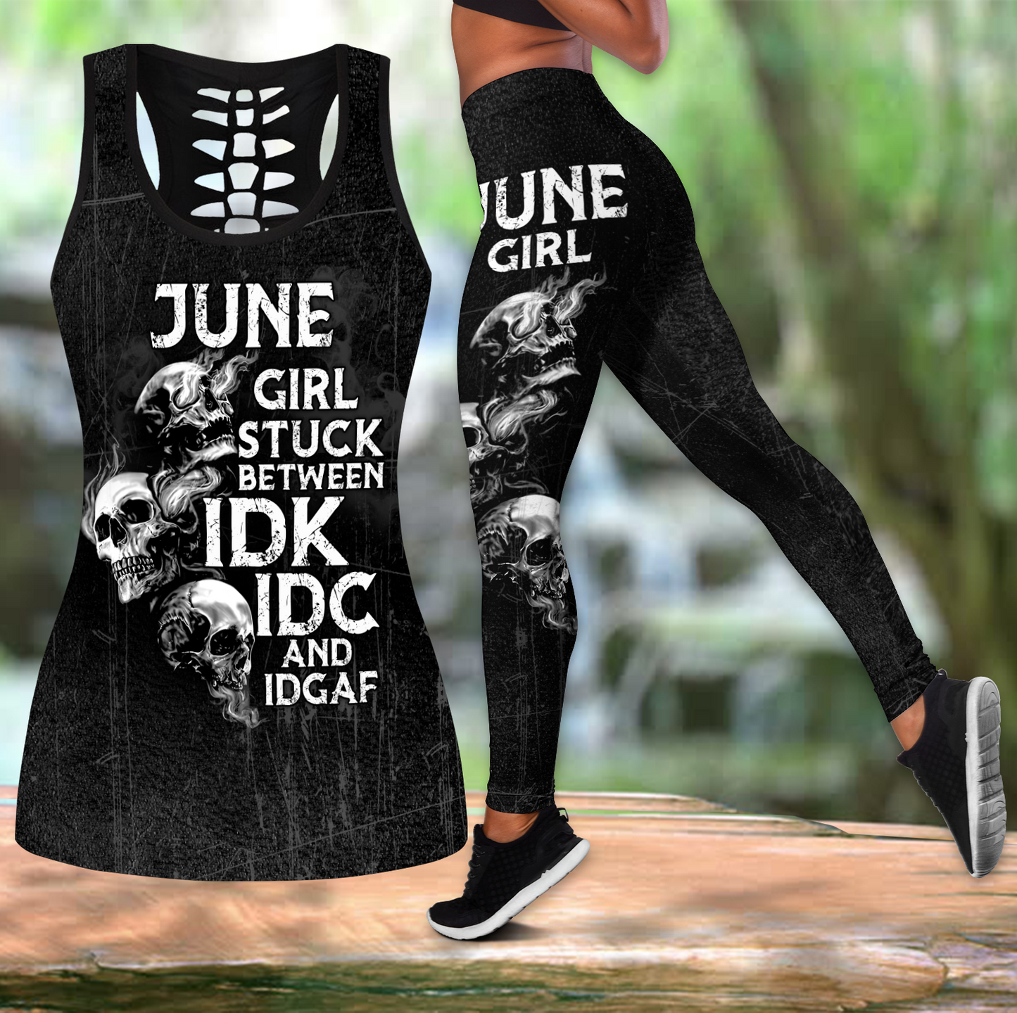 June Girl Skull Combo Hollow Tank Top And Legging Outfit TNA26042101.S2