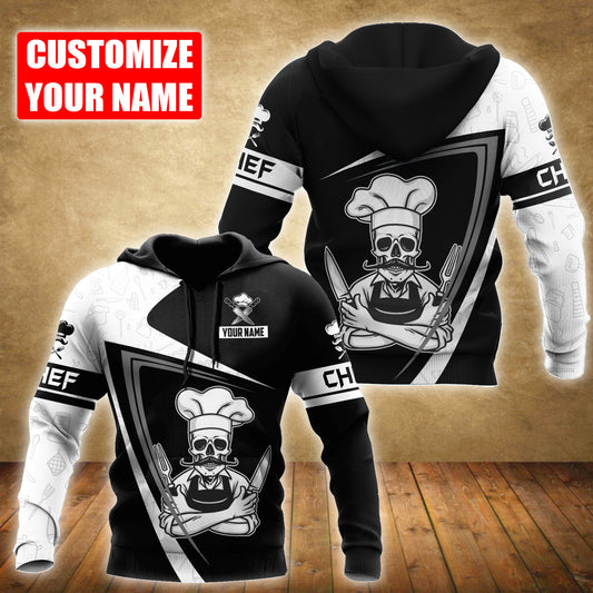 Custom Name Master Chef 3D All Over Printed Unisex Shirts
