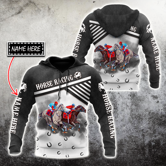 Personalized Horse Racing 3D All Over Printed Unisex Shirts