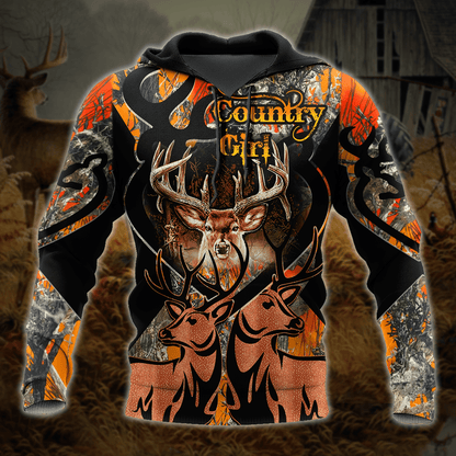 Deer Hunting 3D All Over Printed Shirts For Men and Women DD10052101