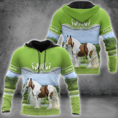 Premium Love Horse 3D All Over Printed Unisex Shirts VP06032102
