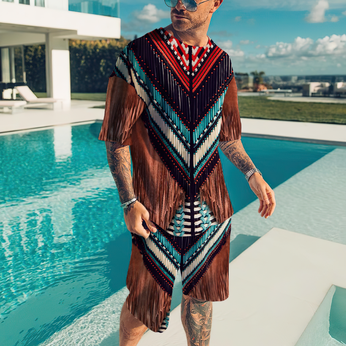 Native American 3D All Over Printed Unisex Shirts