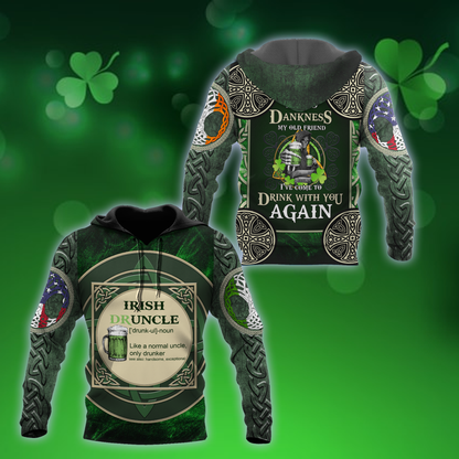Irish Saint Patrick Day 3D All Over Printed Unisex Shirt