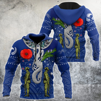 Premium Anzac Day Lest We Forget 3D All Over Printed Unisex