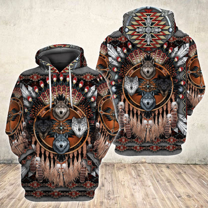 Native American 3D All Over Printed Unisex Shirt