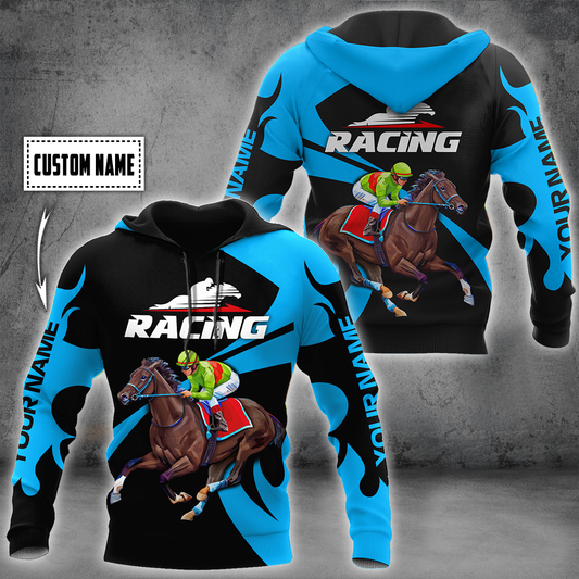 Personalized Horse Racing 3D All Over Printed Unisex Shirts